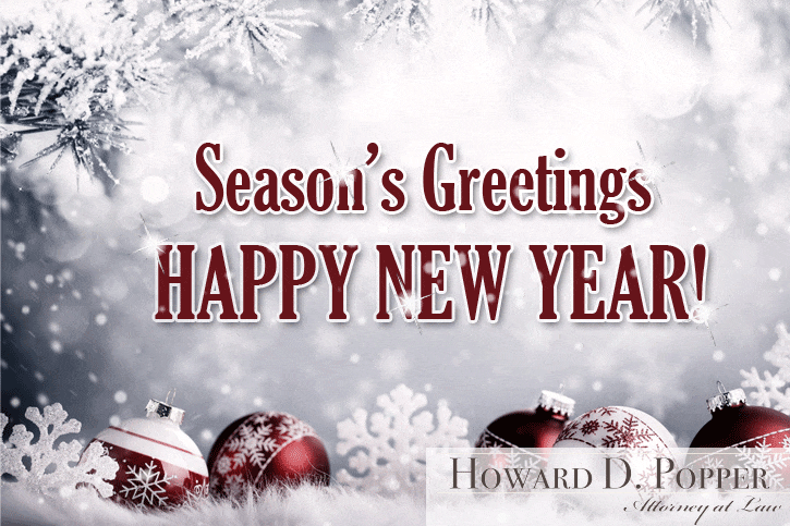 Wishing you a Festive Holiday Season and a very Happy New Year