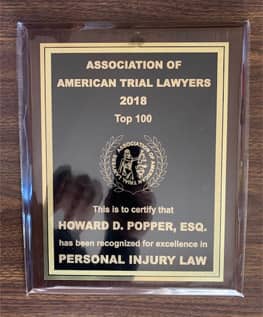 Association of American Trial Lawyers Top 100 Award 2018