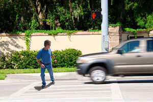 injury as a pedestrian