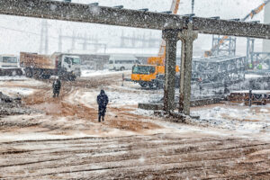 Construction Site Injuries in New Jersey Winters