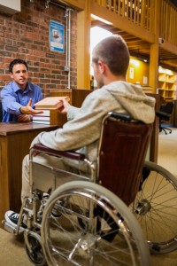 Person in wheelchair