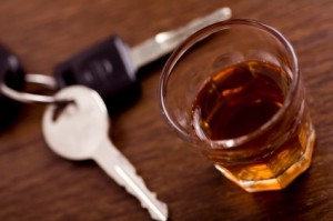 Liquor and car keys
