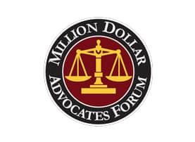 Million Dollar Advocates Forum Badge