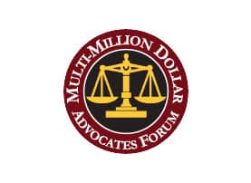 Multi Million Dollar Advocates Forum Badge